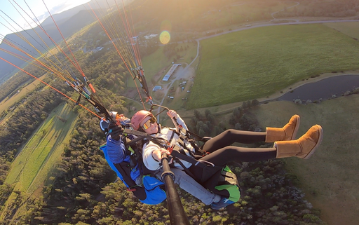 Tandem Paragliding in Southern Oregon